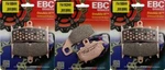 Ebc Front & Rear Brake Pads Set Kawasaki ZX6R 1998-2002 FA188HH FA192HH. Fixed Price $168.93.