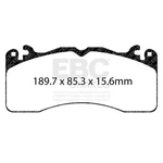 Ebc Brakes DP33040C Disc Pad Set Front Redstuff Premium Street Fmsi D1792. Fixed Price $223.10.