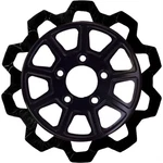 Lyndall Brakes 9-SPOKE Rotor Rear Black/black Bow Tie 11.5" 4102-2133. Fixed Price $625.50.