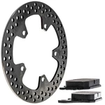 Niche Rear Right Brake Rotor Pad Semi Metallic Kit For Suzuki 69100-08860. Fixed Price $38.95.
