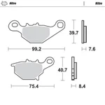 Motomaster Rear Brake Pads For Suzuki RM85L Big Wheel 2005-2024 Nitro. Fixed Price $31.82.