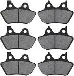 Ahl Front & Rear Brake Pads Set For Harley Flhtcu-i Electra Glide Ultra Classic. Fixed Price $30.99.