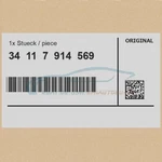 Genuine Bmw 34117914569 -. Fixed Price $105.56.
