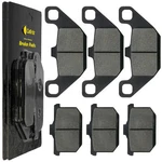 Caltric Front And Rear Brake Pads For Kawasaki ZN700 Ltd Shaft 1984 1985. Fixed Price $32.52.