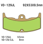 Vesrah Sintered Brake Pads VD-129/2JL :. Fixed Price $21.40.