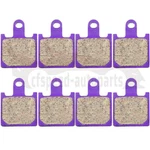 FA417 Carbon Fiber Brake Pads Kit Front For 2007 2008 Kawasaki 1000 Zr. Fixed Price $12.87.