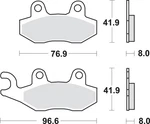Sbs Maxi Sinter Brake Pads 197MS. Fixed Price $29.95.