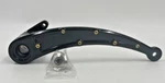 Carl Brouhard Designs BA-BS14-B Bomber Brake Arm Black Harley Motorcycle. Fixed Price $90.00.