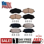 Front Rear Ceramic Brake Pads For Dodge Nitro Jeep Liberty Wrangler Jk. Fixed Price $30.57.