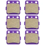 Ocpty Carbon Fiber Brake Pads Fit For 2007 Yamaha Raptor Medium, Purple. Fixed Price $18.38.