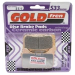 Goldfren S33 Brake Pads Front For Fte Caliper 4 Piston Radial Supermoto. Fixed Price $18.73.
