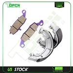 Front Brake Shoes & Rear Carbon Fiber Pads Fits 00-01 Kawasaki W650. Fixed Price $17.05.