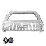 Black Horse Bull Bar Skid Plate Stainless W/5.3"LED Fits 2007-2016 Honda Cr-v. Fixed Price $473.48.