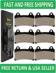 New Caltric Front Rear Brake Pads For Yamaha XVZ1300 Venture Royale. Fixed Price $29.70.