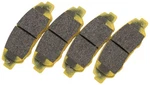 Yellow Coded Upgrade Brake Pads 164653 EBCFA4669/4. Fixed Price $86.36.