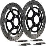 Niche Front Brake Rotor Pad Kit For Suzuki 59210-32C70 59220-32C70 Semi Metallic. Fixed Price $152.69.