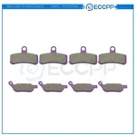 4 Pair Brake Pads For Harley-davidson Custom Fxstc Softail 09-10 Carbon Fiber. Fixed Price $25.44.