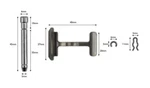 Front Brake Pad Pins For Yamaha Cw 50 Bws Original 2012. Fixed Price $18.37.