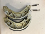 Grooved Organic Brake Shoes 302G Fits Honda 50 Kymco Capagno EBC302. Fixed Price $19.95.