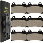 Caltric Front Rear Brake Pads For Yamaha XVZ1300 Royal Star 1997-1998. Fixed Price $18.00.