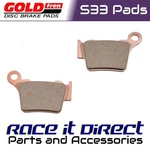 Brake Pads For Sherco 300 Se 2T Enduro 2014-2018 Rear Goldfren S33. Fixed Price $23.07.