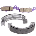 & 2000 2001 Carbon Brake Pads And Shoes Fits Kawasaki 650 Ej. Fixed Price $17.13.