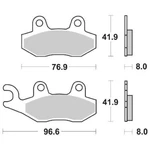 Brake Pads Sbs 197MS. Fixed Price $68.18.