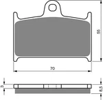 Goldfren AD017, VD343, FA145, FA236, FDB557, SBS624 Disc Pads (pair). Fixed Price $18.70.