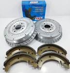 Set Rear Brake Drum Pada Lada 2101 2102 2103 2104 2105 2106 2107 Vaz. Fixed Price $299.00.