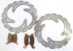 2004 2005 Kawasaki KX250F Front & Rear Riptide Brake Rotors Pads. Fixed Price $125.35.