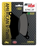 Harley Davidson Street 750 2016-2017 Sbs Sintered Front Brake Pad 674H.HF. Fixed Price $49.58.