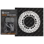 Niche Rear Right Brake Rotor Pad Kit For Yamaha 5LV-W0046-50-00 Semi Metallic. Fixed Price $38.95.