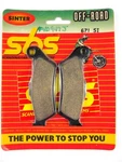 Sbs Off Road Sinter Brake Pads - Front Part# 6671SI Or VD947J New. Fixed Price $26.28.
