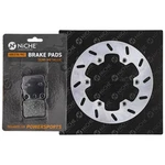 Niche Rear Left Brake Rotor Pad Kit For Yamaha 4ES-W0046-50-00 Semi Metallic. Fixed Price $29.95.
