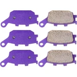 6PCS Rear Carbon Fiber Brake Pads For 2016-2018 Suzuki Abs GSXS1000F. Fixed Price $16.39.