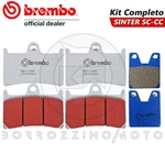 Brembo Brake Pad Kit Front + Rear Yzf R1 1000 2000 2001. Fixed Price $126.33.