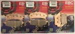 Ebc Sintered Front And Rear Brake Pads Fits Triumph Daytona 675R (2013 2017). Fixed Price $155.07.