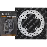 Niche Rear Right Brake Rotor Pad Kit For Honda 06435-KZZ-901 Semi Metallic. Fixed Price $29.95.