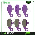 Fits 2005-2006 Kawasaki ZZR600 Z750S 3 Pair Carbon Fiber Brake Pads Replacement. Fixed Price $15.90.