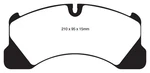 Ebc Brakes DP41835R Disc Pad Set Front Yellowstuff Our Flagship Range Fmsi. Fixed Price $328.96.