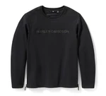 New Harley-davidson Men's Black Deflector Crew Pullover-size Xl. Fixed Price $200.00.