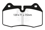 Ebc DP41644R Yellowstuff Brake Pad Sets-. Fixed Price $153.99.