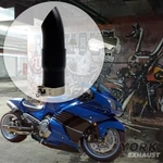Pair Of Suzuki Hayabusa Gsxr 1300 Shorty Motorcycle Exhaust Slip- On. Fixed Price $99.99.
