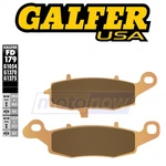 Galfer Brakes Front Right Hh Sintered Pads For 2007-2017 Suzuki DL650A Fp. Fixed Price $50.94.