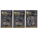 Niche Brake Pad Set For Victory Sport Cruiser Hammer 2204724 Front Rear Organic. Fixed Price $20.95.
