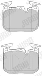 573602J Jurid Brake Pad Set, Disc For Bmw. Fixed Price $75.36.