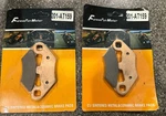 Foreverun Motor Cu Sintered Metal & Ceramic Brake Pads Pn #201-AT159- Pkg (4). Fixed Price $18.00.