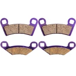 4PCS Front Brake Pads Carbon Fiber For 2008-2013 Polaris Rzr 800 Efi. Fixed Price $10.49.