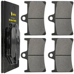 Caltric Front Brake Pads For Yamaha YZFR6 YZF-R6 2003-2018. Fixed Price $13.86.