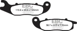 Ebc SFA693HH Brake Pads Double-h Sintered. Fixed Price $36.14.